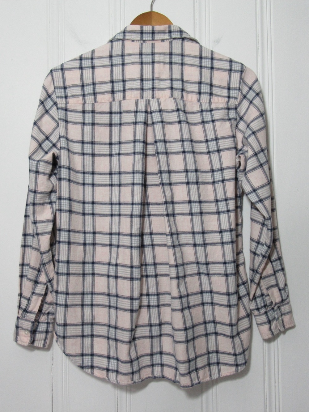 Grayson The Hero Pink Plaid Flannel Button Down Shirt Size XS - Picture 5 of 14